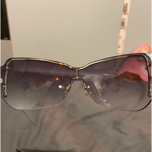 White Y2k Gucci shields main image 5